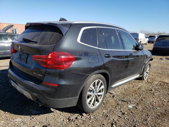 5UXTR9C54KLD92126 - 2019 BMW X3 XDRIVE30I BLACK photo 3