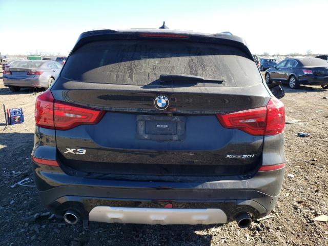 5UXTR9C54KLD92126 - 2019 BMW X3 XDRIVE30I BLACK photo 6