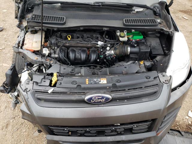 1FMCU0F72FUA59103 - 2015 FORD ESCAPE S GRAY photo 11