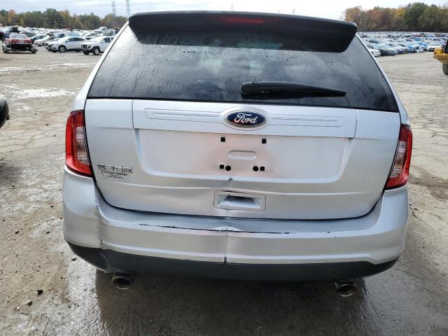 2FMDK3GC0BBA81933 - 2011 FORD EDGE SE SILVER photo 6