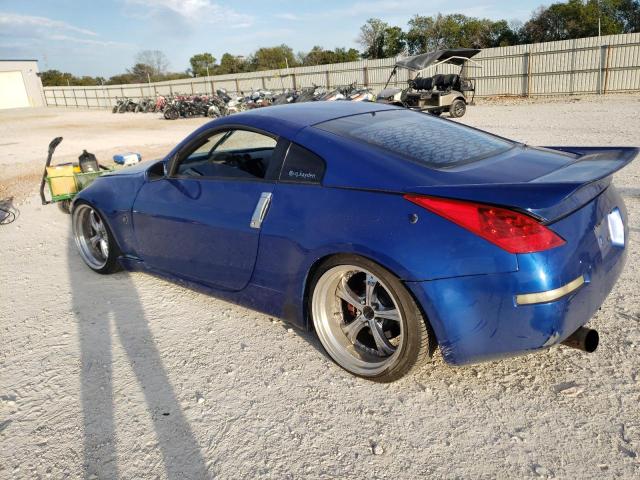 JN1AZ34D36M330051 - 2006 NISSAN 350Z COUPE BLUE photo 2