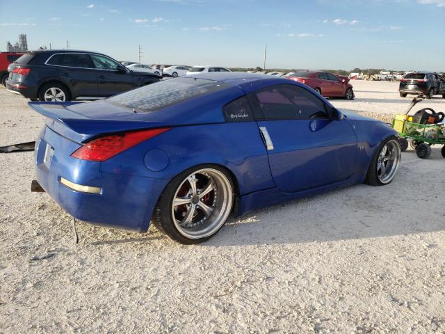 JN1AZ34D36M330051 - 2006 NISSAN 350Z COUPE BLUE photo 3