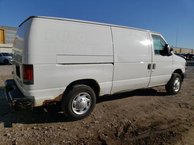 1FTNE1EW2ADA66490 - 2010 FORD ECONOLINE E150 VAN WHITE photo 3