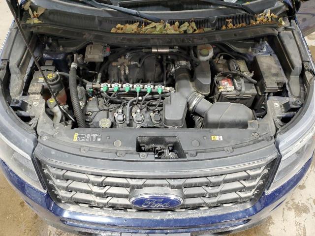 1FM5K8AR0HGC10060 - 2017 FORD EXPLORER POLICE INTERCEPTOR 蓝色 照片 12