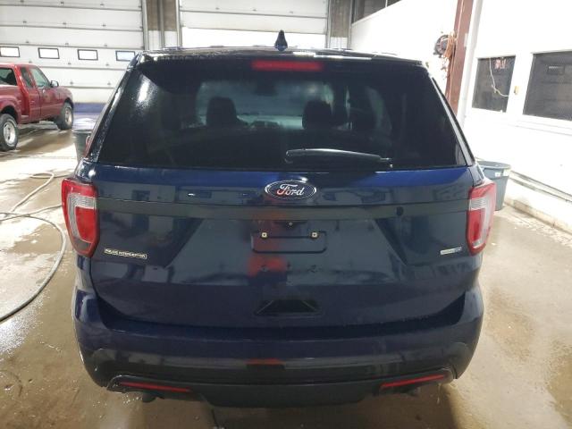 1FM5K8AR0HGC10060 - 2017 FORD EXPLORER POLICE INTERCEPTOR 蓝色 照片 6