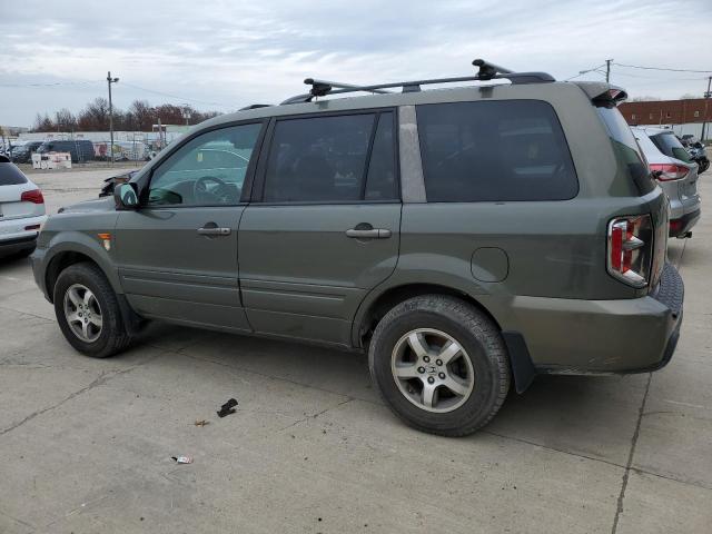 5FNYF18778B016220 - 2008 HONDA PILOT EXL GREEN photo 2