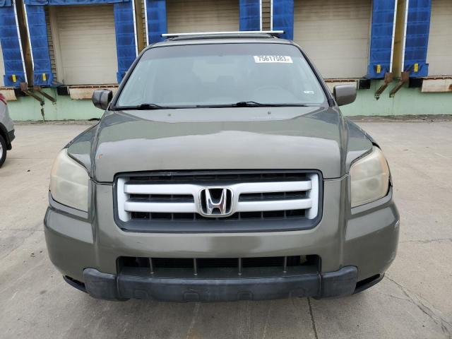 5FNYF18778B016220 - 2008 HONDA PILOT EXL GREEN photo 5