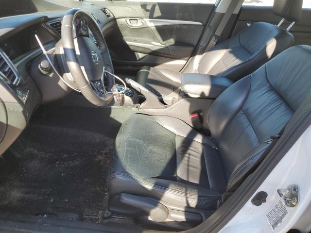19XFB2F94DE053531 - 2013 HONDA CIVIC EXL თეთრი ფოტო 7