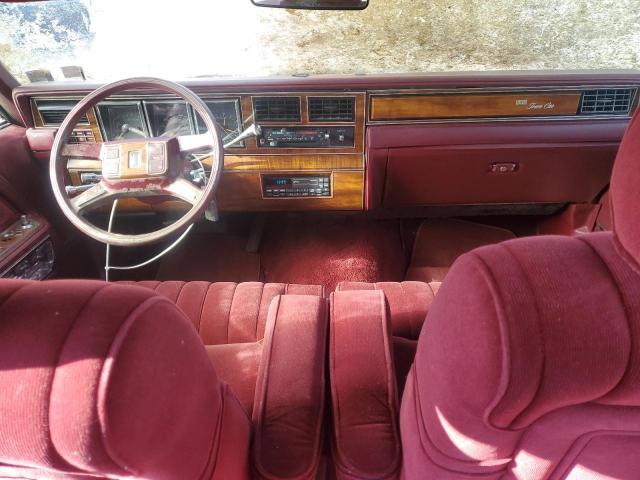 1LNBM81F6KY814331 - 1989 LINCOLN TOWN CAR BURGUNDY photo 8