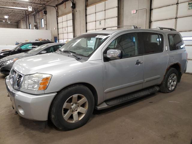 5N1AA08B44N703743 - 2004 NISSAN ARMADA SE SILVER photo 1