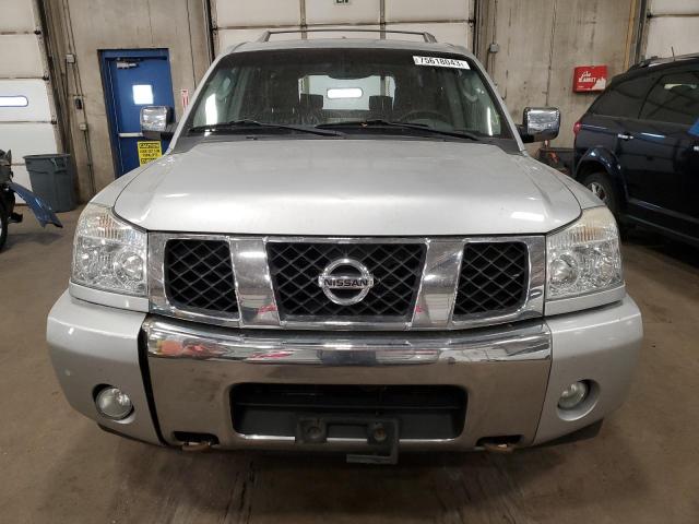 5N1AA08B44N703743 - 2004 NISSAN ARMADA SE SILVER photo 5