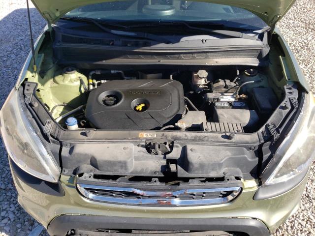 KNDJT2A66C7423431 - 2012 KIA SOUL + GREEN photo 11