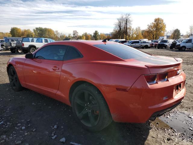 2G1FC1EV8A9168769 - 2010 CHEVROLET CAMARO LT ORANGE photo 2