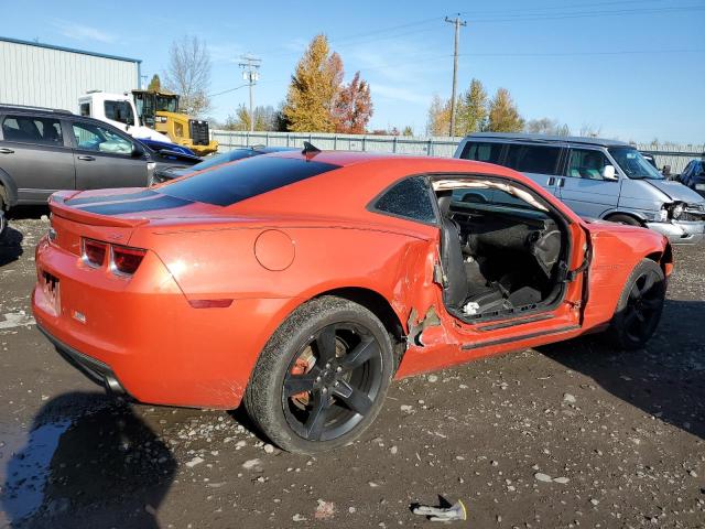 2G1FC1EV8A9168769 - 2010 CHEVROLET CAMARO LT ORANGE photo 3