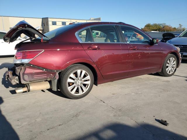 1HGCP2F88CA065602 - 2012 HONDA ACCORD EXL BURGUNDY photo 3