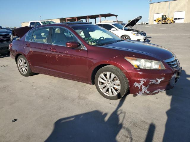 1HGCP2F88CA065602 - 2012 HONDA ACCORD EXL BURGUNDY photo 4