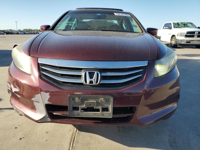 1HGCP2F88CA065602 - 2012 HONDA ACCORD EXL BURGUNDY photo 5