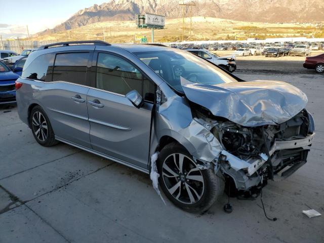 5FNRL6H91JB033452 - 2018 HONDA ODYSSEY ELITE Srebrny zdjęcie 4