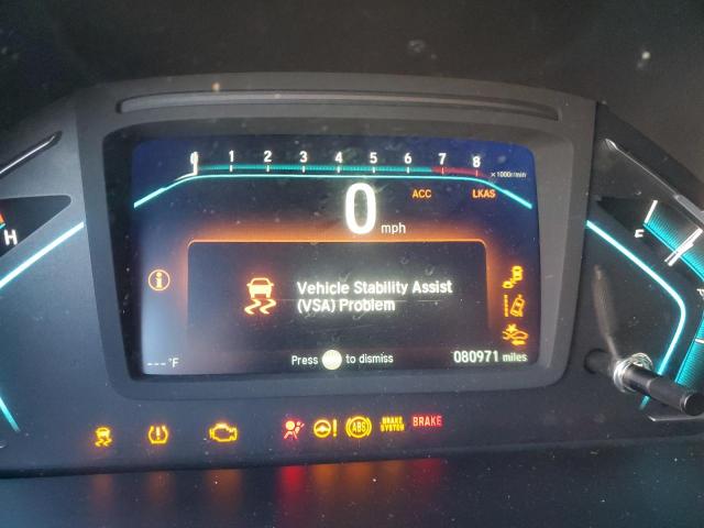 5FNRL6H91JB033452 - 2018 HONDA ODYSSEY ELITE Srebrny zdjęcie 9