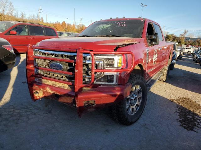 1FT7W2BT0NEC76513 - 2022 FORD F250 SUPER DUTY RED photo 1