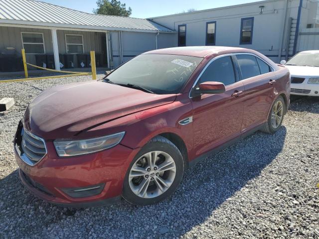 1FAHP2E80EG126744 - 2014 FORD TAURUS SEL BURGUNDY photo 1