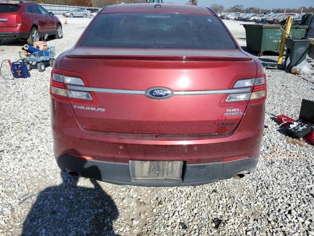 1FAHP2E80EG126744 - 2014 FORD TAURUS SEL BURGUNDY photo 6