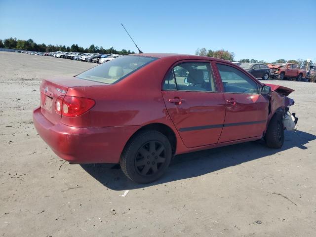 JTDBR32E160093077 - 2006 TOYOTA COROLLA CE RED photo 3