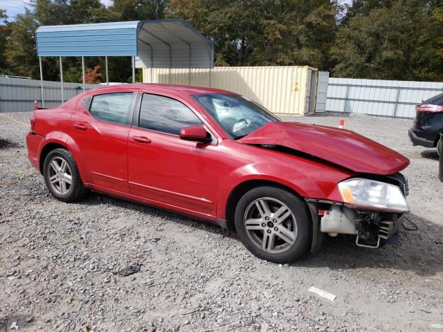 1C3CDZCB5CN156193 - 2012 DODGE AVENGER SXT RED photo 4