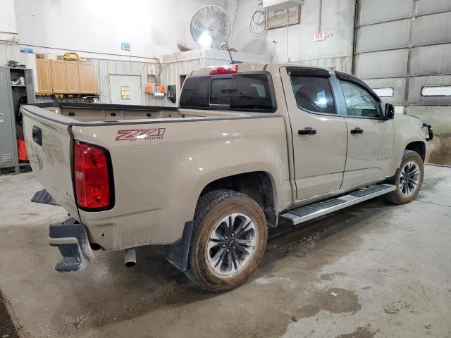 1GCGTDEN1N1147043 - 2022 CHEVROLET COLORADO Z71 TAN photo 3