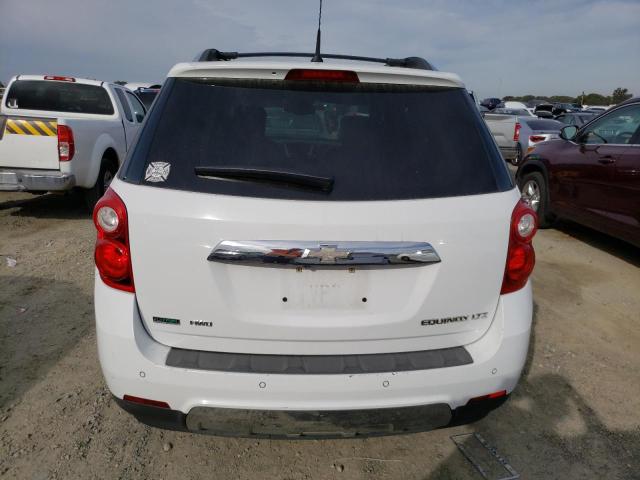 2GNFLGEK2C6244045 - 2012 CHEVROLET EQUINOX LTZ WHITE photo 6