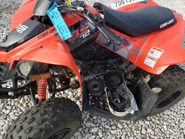 RLVDGE111NVN00046 - 2022 CAN-AM DS 70 ORANGE photo 9