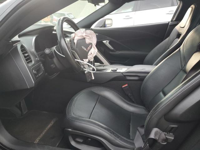 1G1YB3D71E5113044 - 2014 CHEVROLET CORVETTE STINGRAY 1LT BLACK photo 7