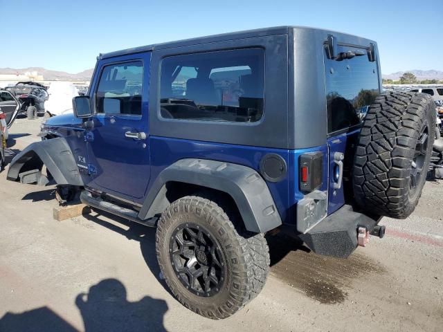 1J4FA24119L713436 - 2009 JEEP WRANGLER X BLUE photo 2