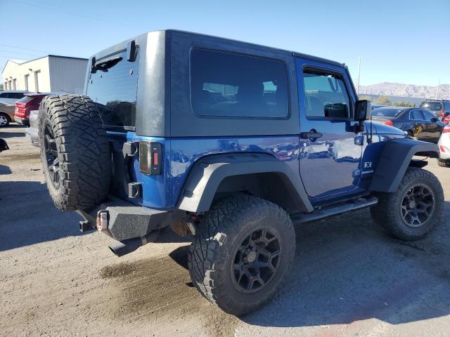 1J4FA24119L713436 - 2009 JEEP WRANGLER X BLUE photo 3