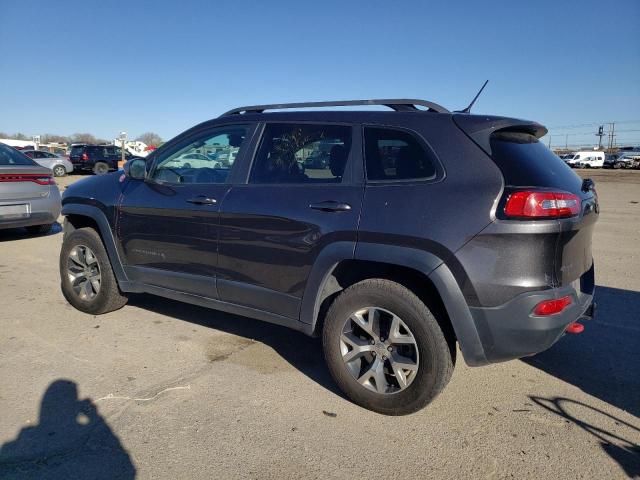 1C4PJMBS1EW278251 - 2014 JEEP CHEROKEE TRAILHAWK GRAY photo 2