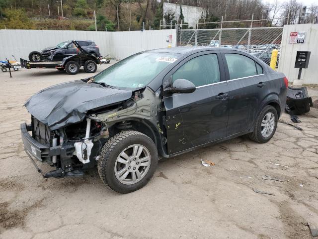 1G1JC5SH1G4180029 - 2016 CHEVROLET SONIC LT GRAY photo 1