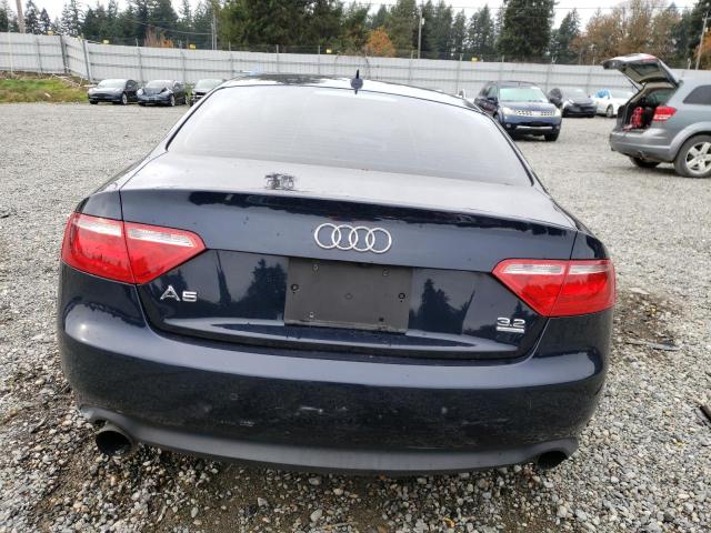 WAUDK78T09A003424 - 2009 AUDI A5 QUATTRO BLUE photo 6