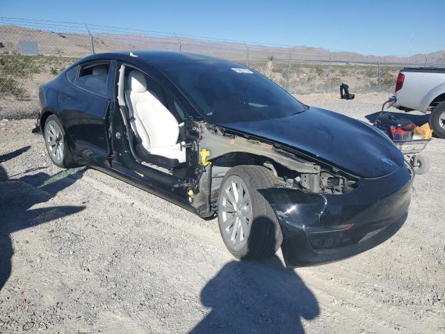 5YJ3E1EB5NF134395 - 2022 TESLA MODEL 3 BLACK photo 4