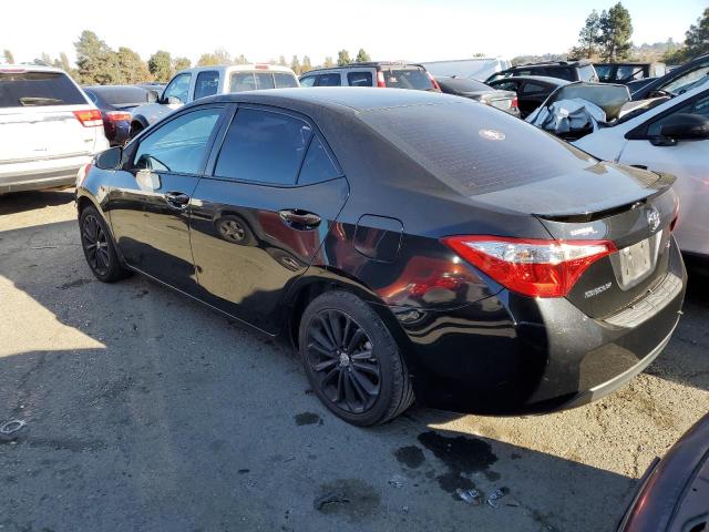 5YFBURHE6GP450477 - 2016 TOYOTA COROLLA L BLACK photo 2