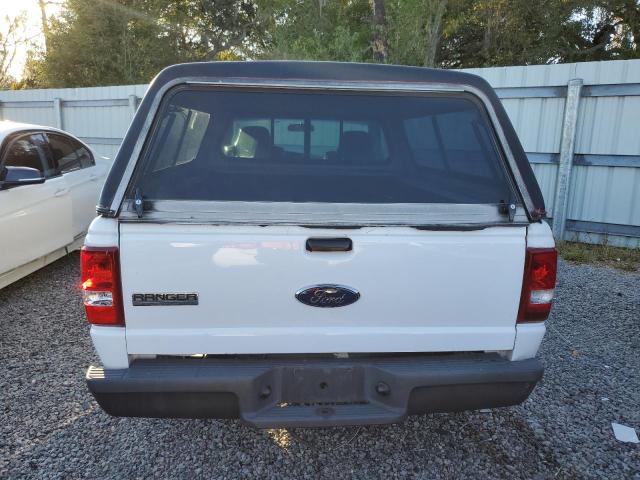 1FTYR10DX7PA01126 - 2007 FORD RANGER WHITE photo 6