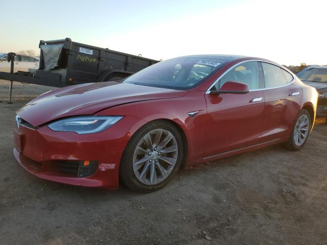 5YJSA1E1XHF189069 - 2017 TESLA MODEL S Կարմիր լուսանկար 1