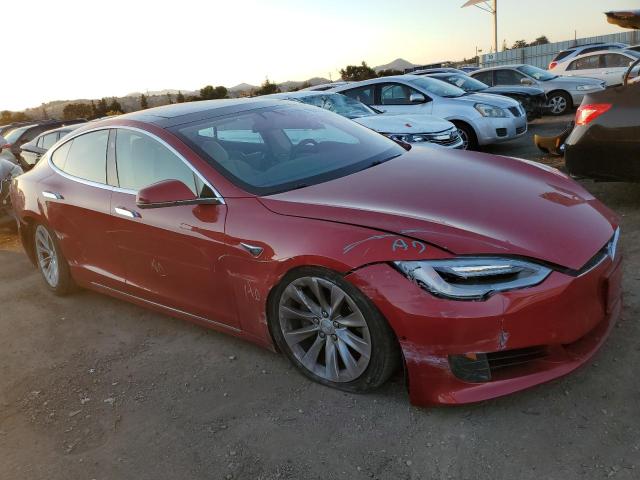 5YJSA1E1XHF189069 - 2017 TESLA MODEL S Կարմիր լուսանկար 4