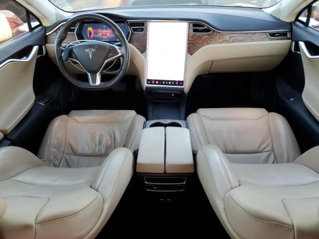 5YJSA1E1XHF189069 - 2017 TESLA MODEL S Կարմիր լուսանկար 8