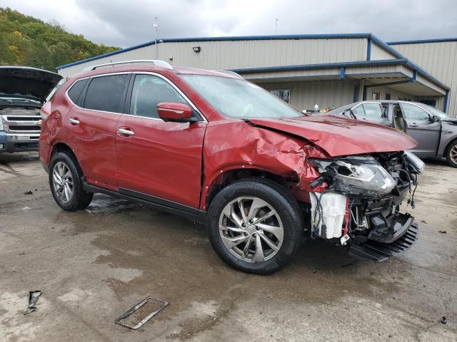 5N1AT2MV0EC811148 - 2014 NISSAN ROGUE S RED photo 4