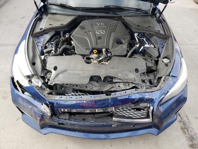 JN1FV7AR3HM870592 - 2017 INFINITI Q50 RED SPORT 400 BLUE photo 11