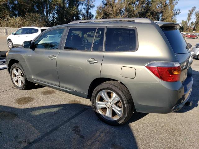 JTEDS43A382019337 - 2008 TOYOTA HIGHLANDER SPORT GRAY photo 2