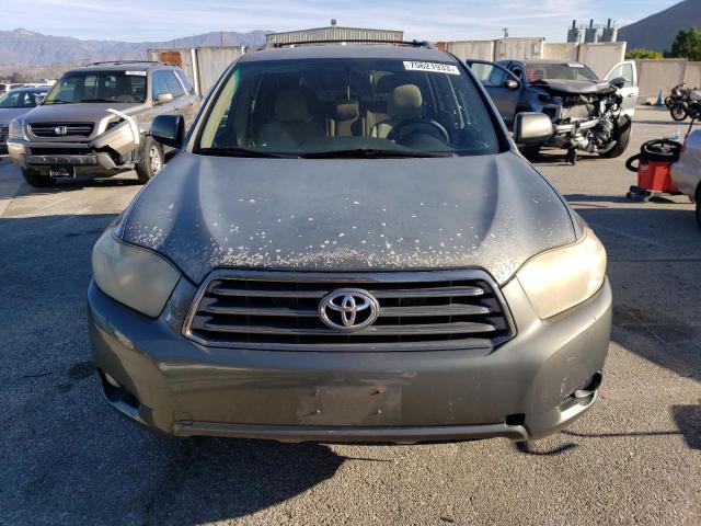 JTEDS43A382019337 - 2008 TOYOTA HIGHLANDER SPORT GRAY photo 5