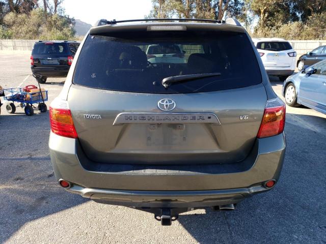 JTEDS43A382019337 - 2008 TOYOTA HIGHLANDER SPORT GRAY photo 6