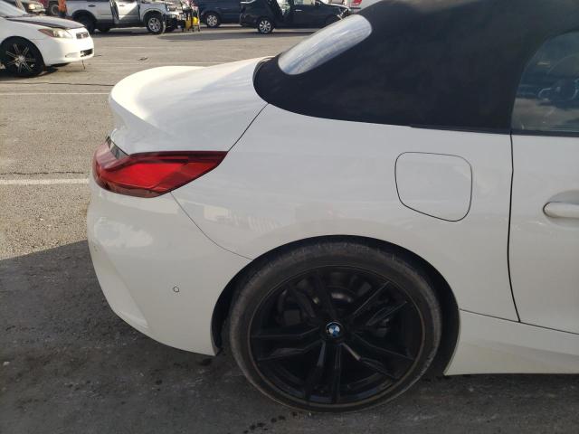 WBAHF3C03MWW89742 - 2021 BMW Z4 SDRIVE30I WHITE photo 10