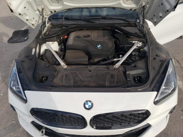 WBAHF3C03MWW89742 - 2021 BMW Z4 SDRIVE30I WHITE photo 11